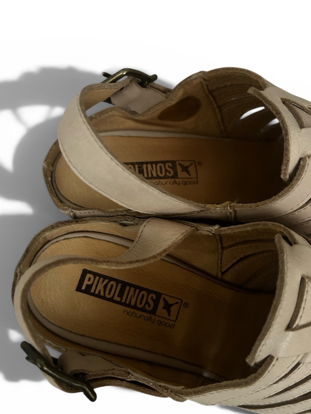 Pikolinos Andorra Sand Color W7K-0951 Slingback Sandals Size 39 US Size 8.5 - Picture 7 of 9